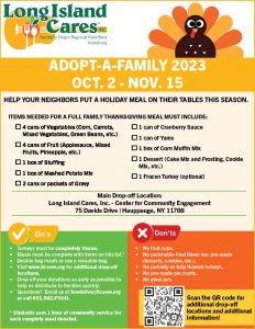 Adopt a Family Flyer