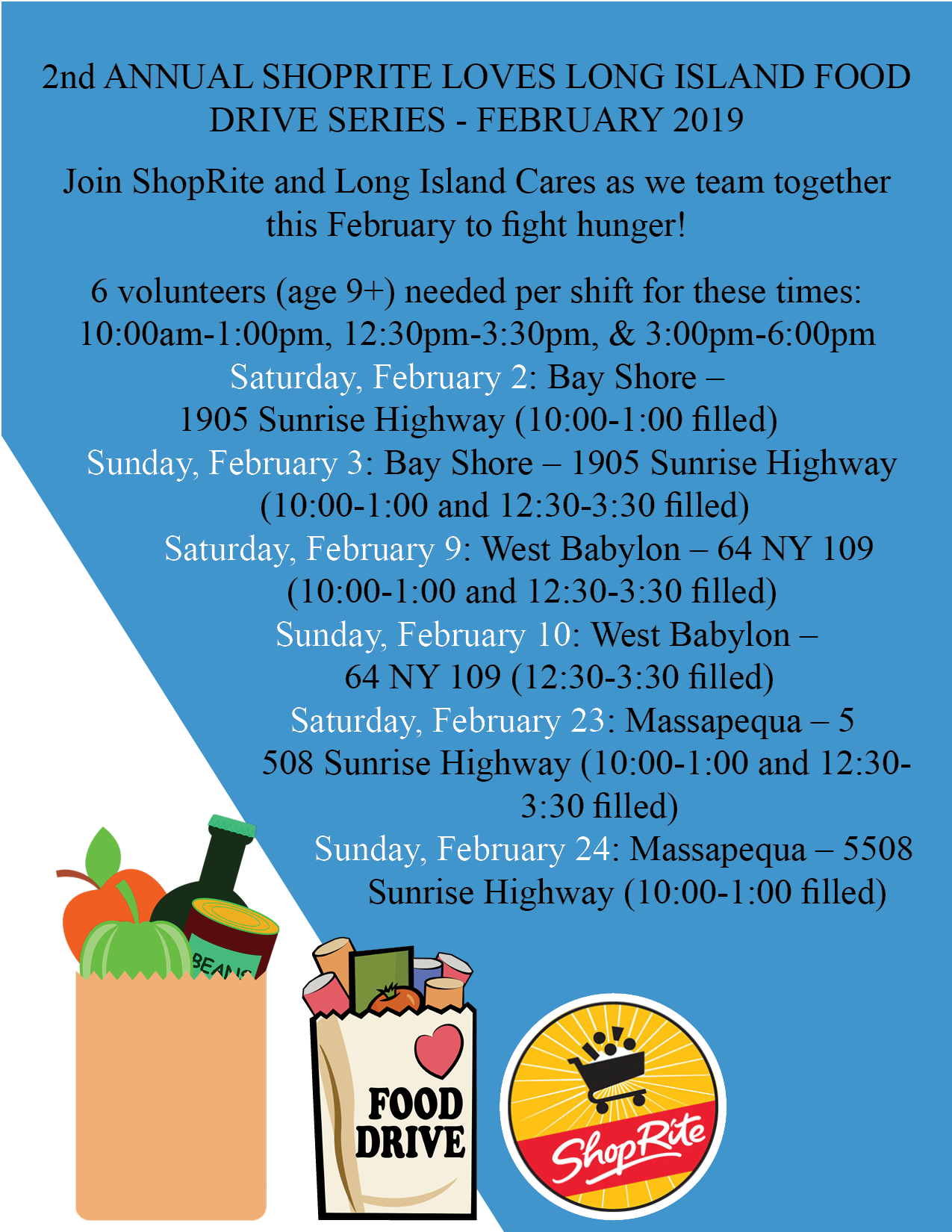 Volunteer • Long Island Cares, Inc.